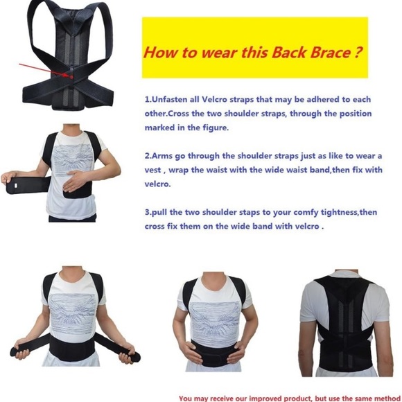 ZSZBACE Back Brace Posture Corrector Brace Medical Device Improve Bad Posture - Picture 3 of 8